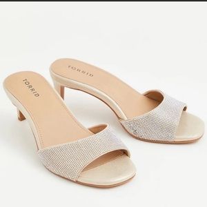 Beautiful Gold Slippers